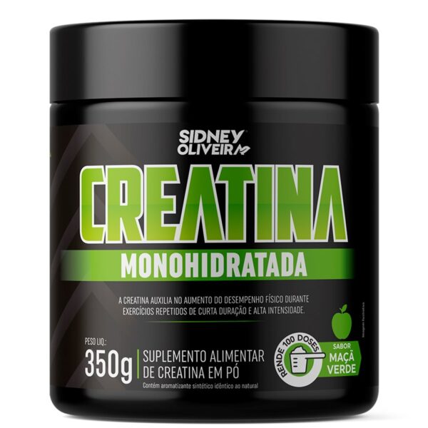 Creatina Monohidratada Sabor Maçã Verde 350G