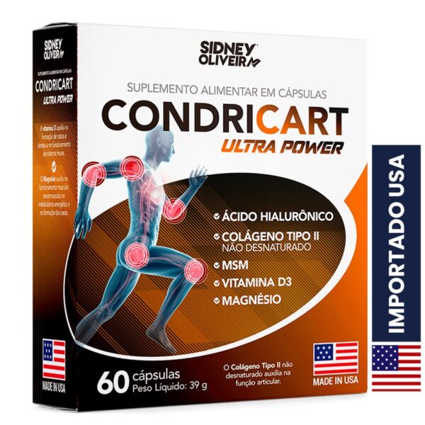 Condricart Ultra Power Made In Usa 60 Cápsulas
