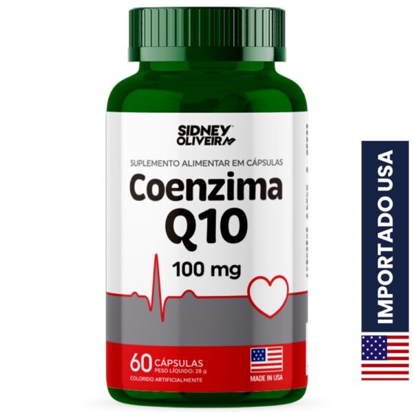 Coenzima Q10 100Mg Made In Usa 60 Cápsulas