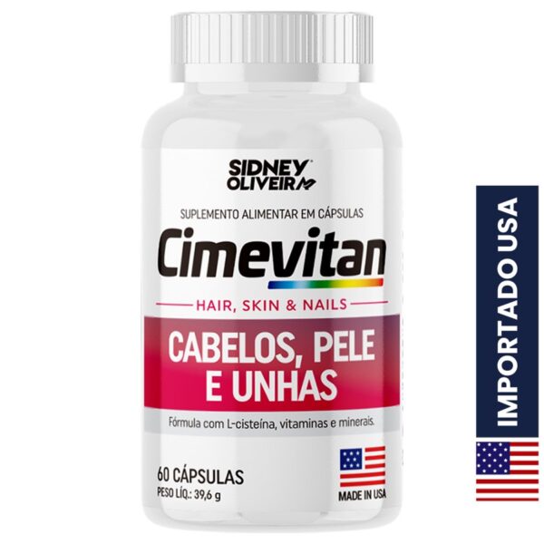 Cimevitan Cabelo, Pele E Unha Made In Usa 60 Cápsulas