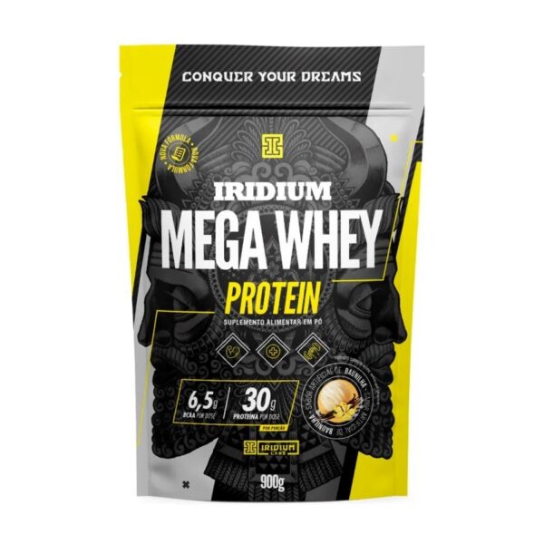 Mega Whey Protein Sabor Baunilha Iridium Labs 900g