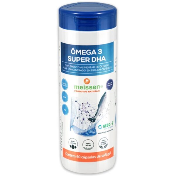 Ômega 3 Super Dha Meissen 60 Cápsulas