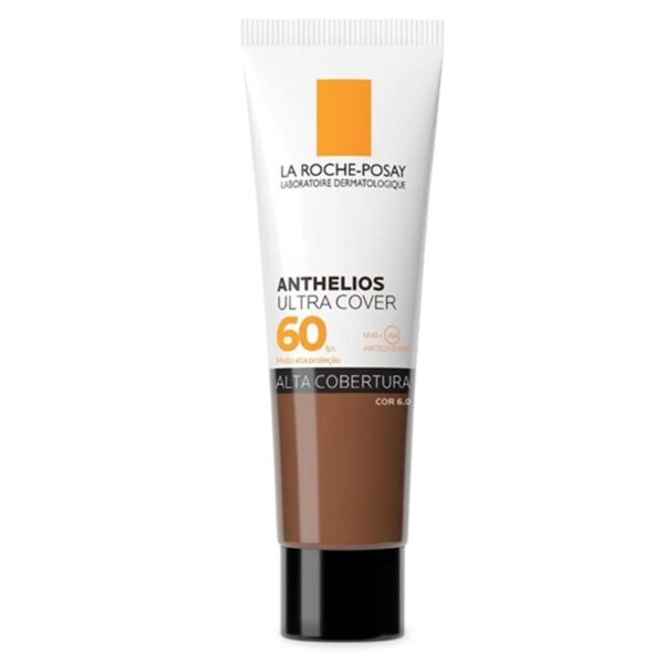 Protetor Solar Facial La Roche-Posay Anthelios Ultra Cover Alta Cobertura Fps60 Cor 6.0 30g