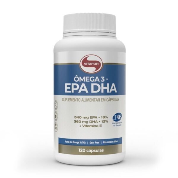 Ômega 3 Epa Dha Vitafor 120 Cápsulas