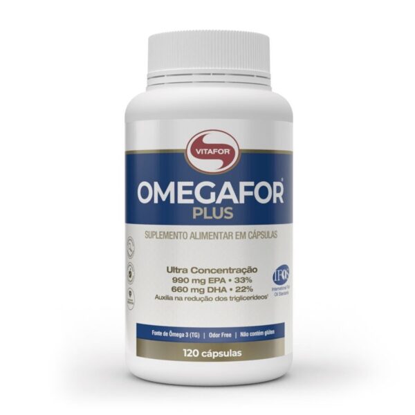 Ômegafor Plus Vitafor 120 Cápsulas