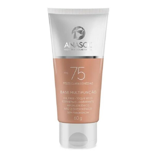 Base Multifunção Anasol Peles Claras E Médias Fps75 60g